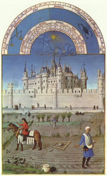 Studenbuch des duc de Berry (Juli)
